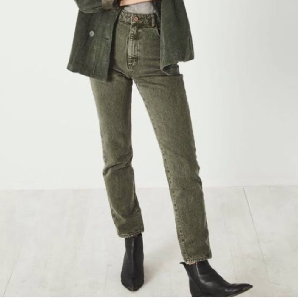 Rollas high waisted jeans